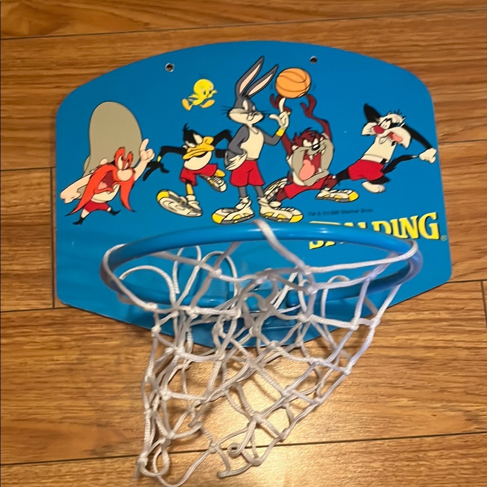 Warner Bros. Blue Basketball Hoop